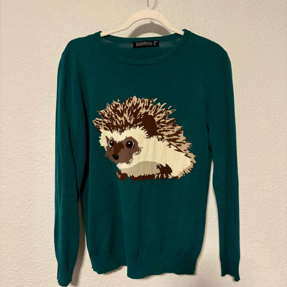 Brighton Sugarhill - Teal / Green Hedge hog - sz 8 - EUC